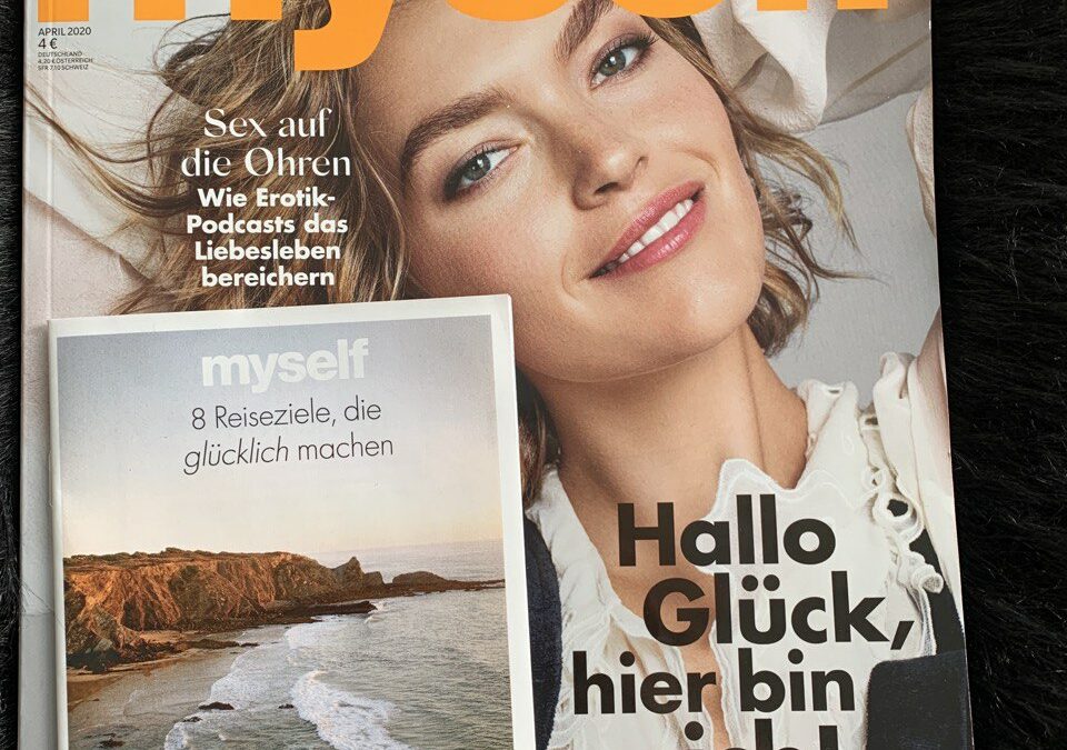 Presse-Clip: Zeitschrift “myself” – Licari & Hanes Interview – April 2020